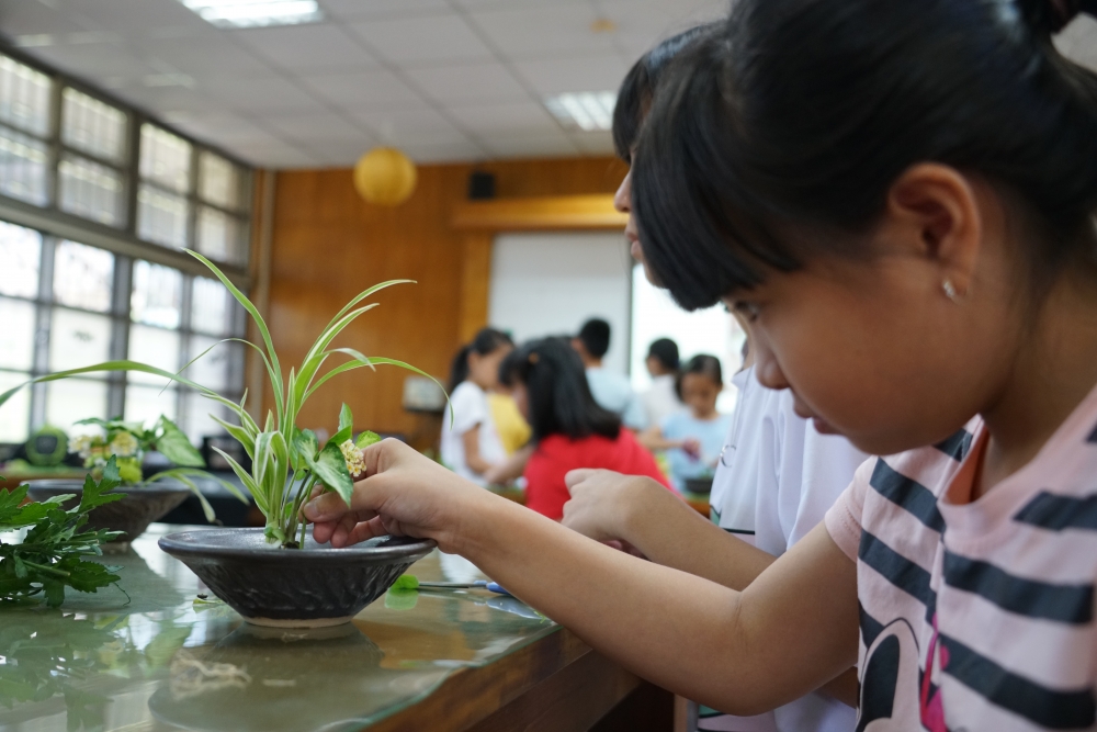 場域活動：瑞竹國小邀請家長觀賞學生學茶趣的學習成果。